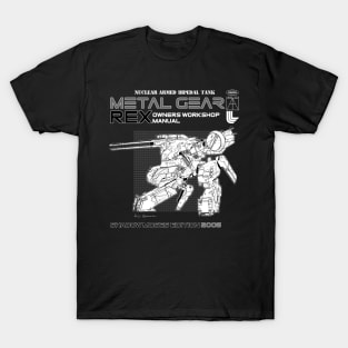 Metal Gear Rex Manual T-Shirt